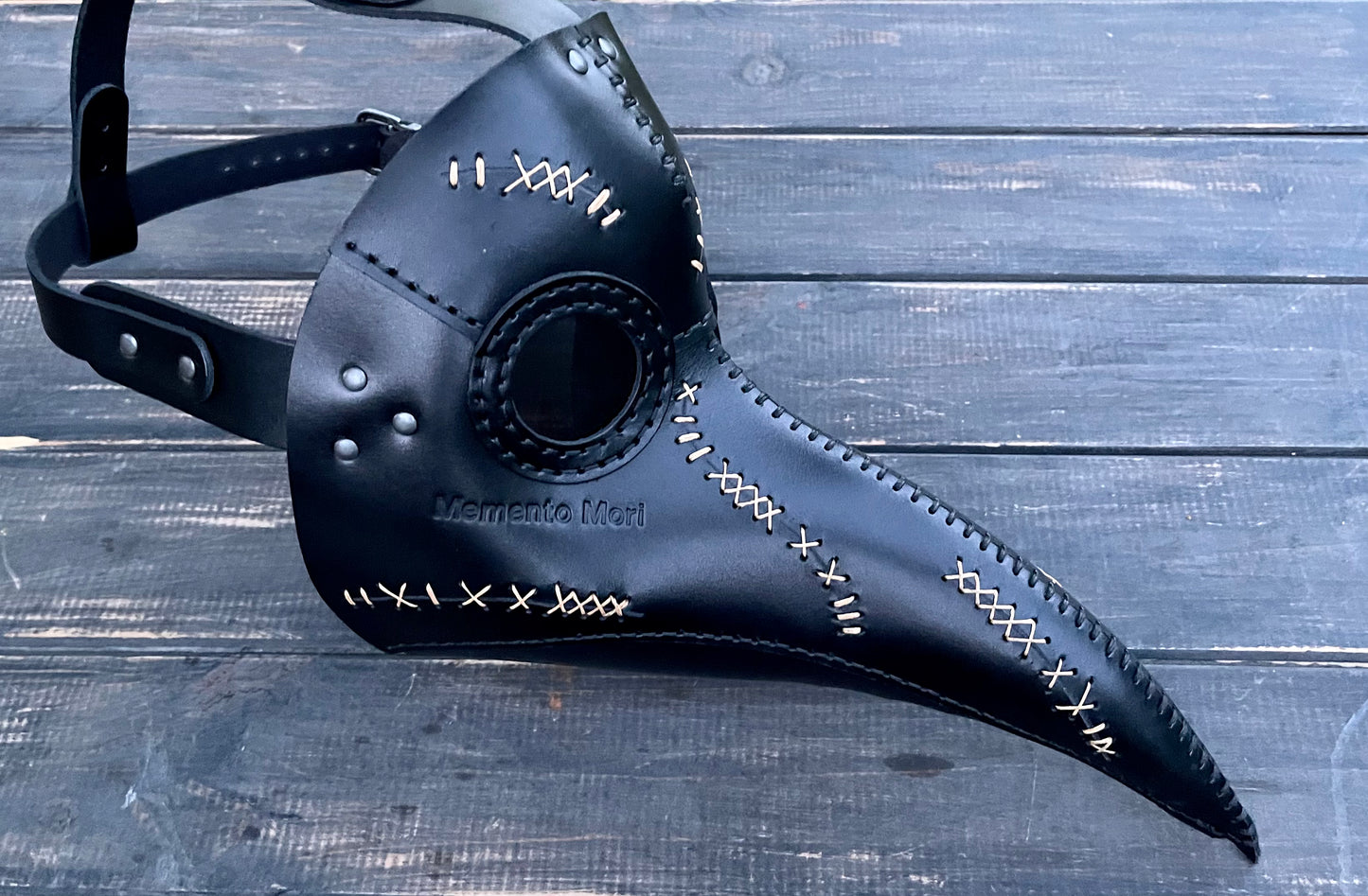 Plague Doctor Mask “Memento Mori” edition