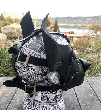 Leather Dog mask