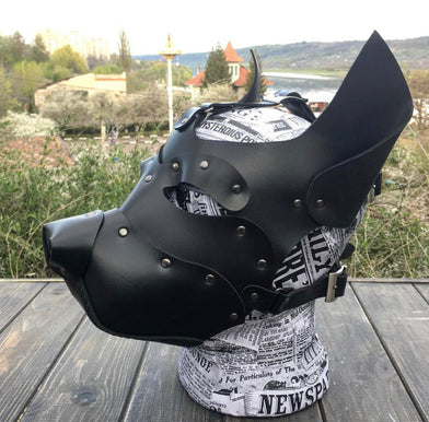 Leather Dog mask