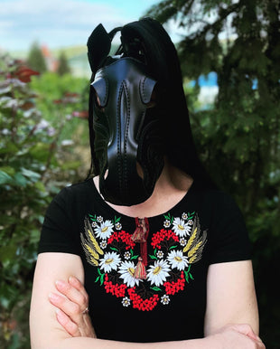 Leather Horse Mask