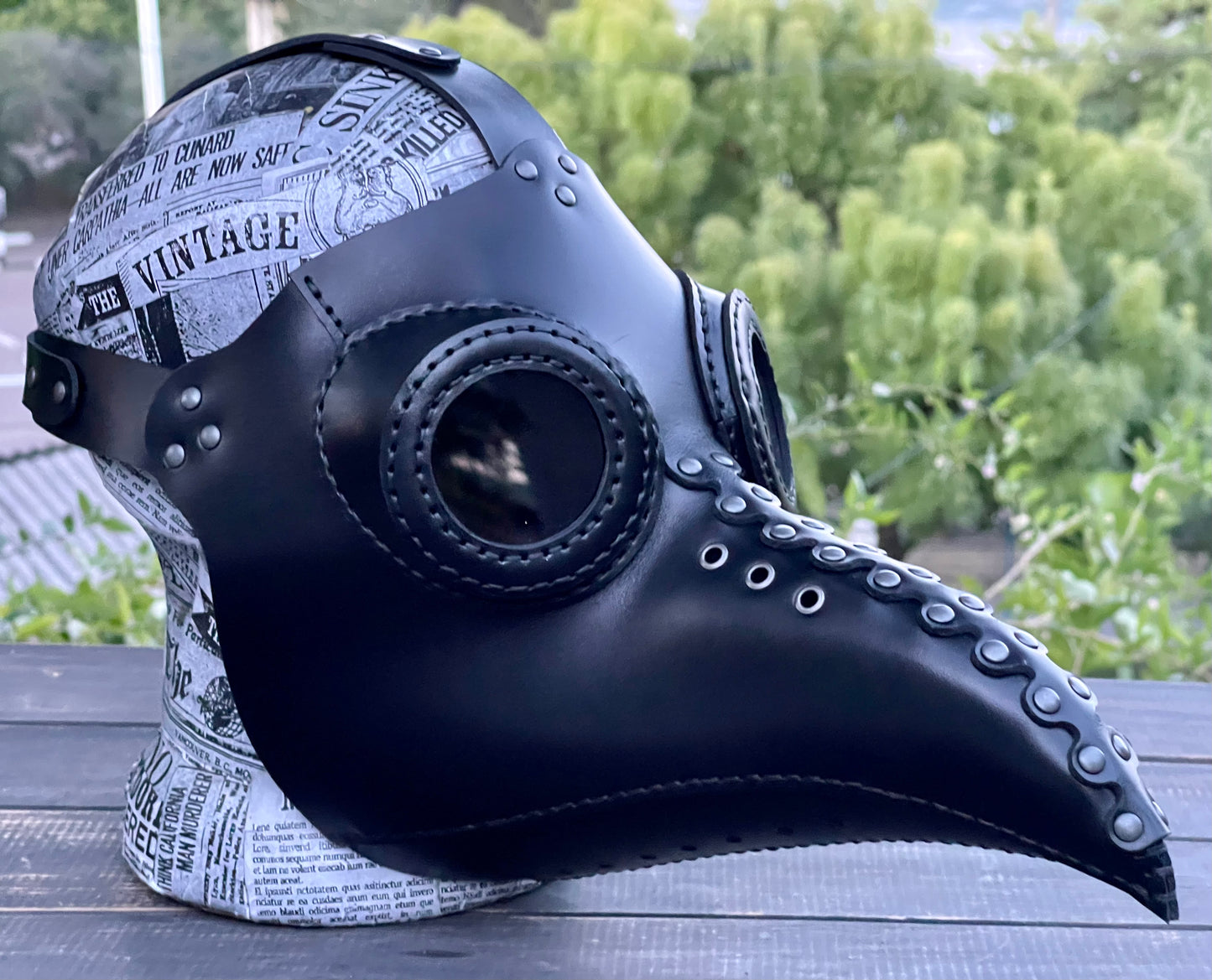 Plague Doctor Mask  suitable for wearing with glasses