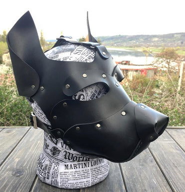 Leather Dog mask