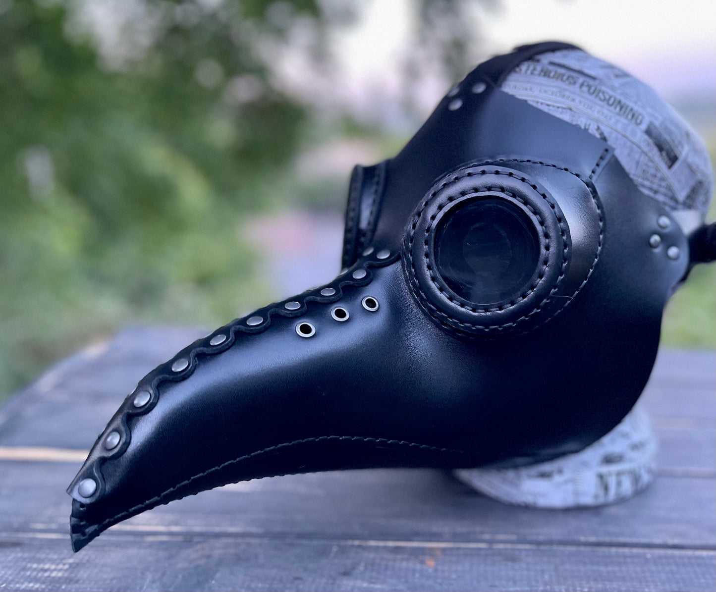 Plague Doctor Mask  suitable for wearing with glasses