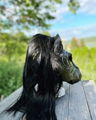 Leather Horse Mask